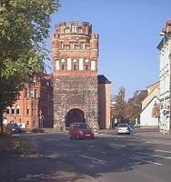 Das Tangermünder Tor in Stendal